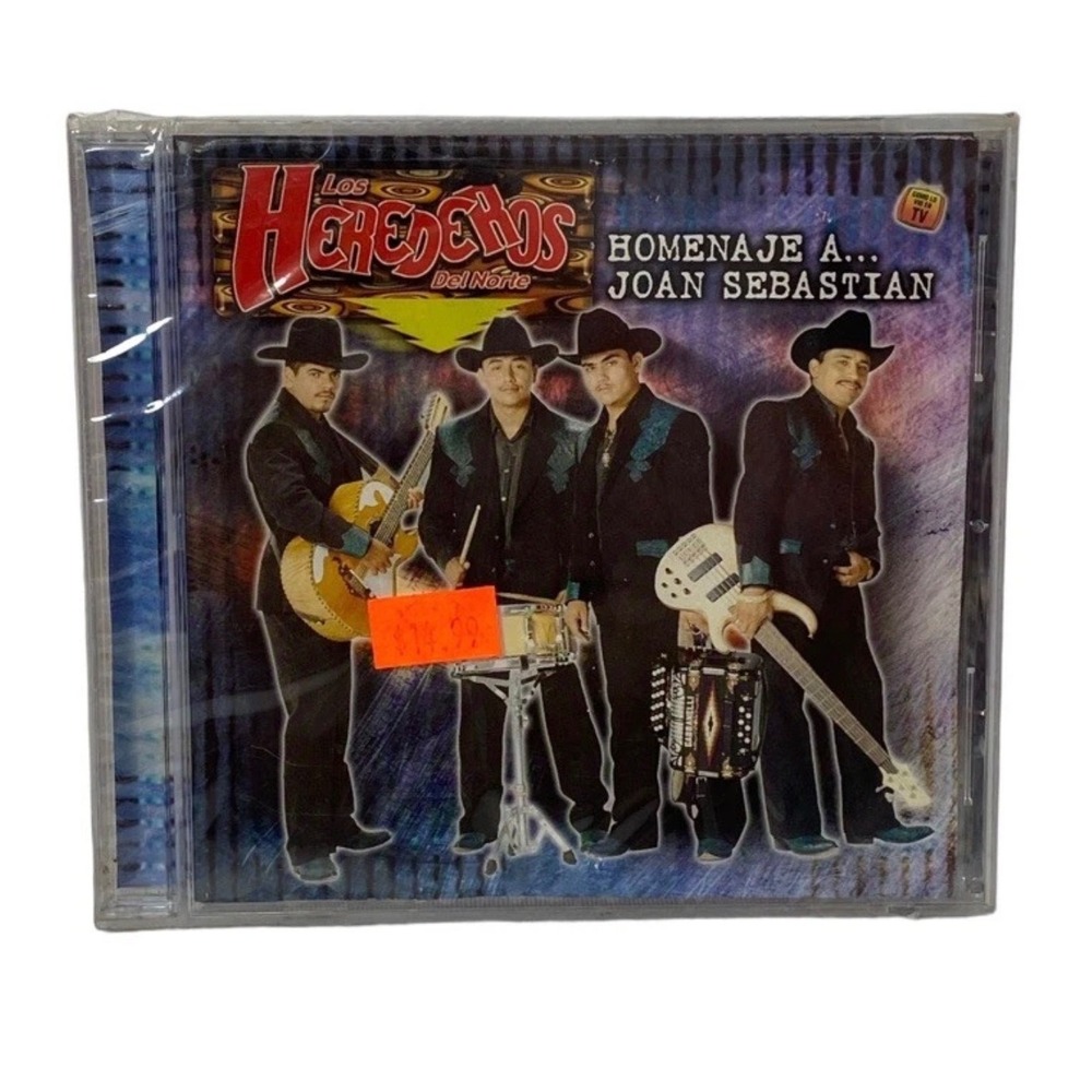 Los Herederos Del Norte: Homenaje A Joan Sebastian (CD 2007) New Sealed Norteno